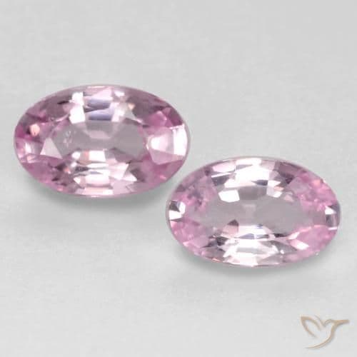 0.56ct Natural Medium Pink Sapphire, Oval Cut, 5x3.1 mm