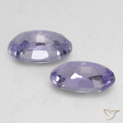 0.67ct Medium-Light Violet Sapphire, Oval Cut, 5.1x3.2 mm