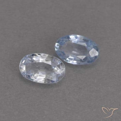 0.58ct Natural Clear Sapphire, Oval Cut, 4.8x3.2 mm