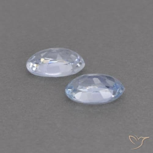 0.58ct Natural Clear Sapphire, Oval Cut, 4.8x3.2 mm