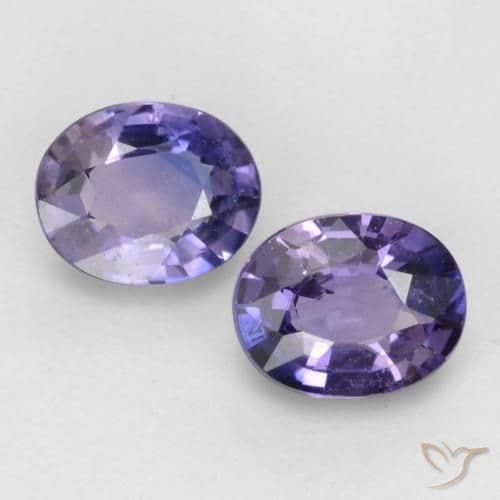 0.77ct Natural Intense Purple Sapphire, Oval Cut, 5.1x4.1 mm