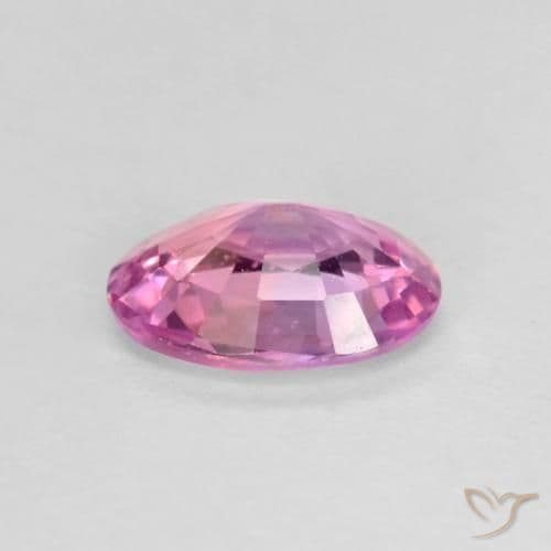 0.58ct Natural Pinkish Purple Sapphire, Oval Cut, 6x4.5 mm