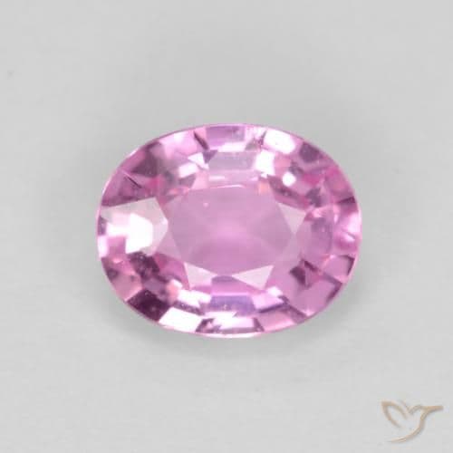 0.47ct Natural Purple-Pink Sapphire, Oval Cut, 5.1x4.1 mm