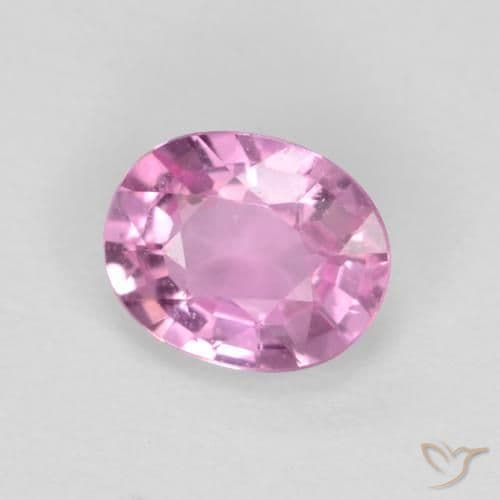 0.47ct Natural Purple-Pink Sapphire, Oval Cut, 5.1x4.1 mm