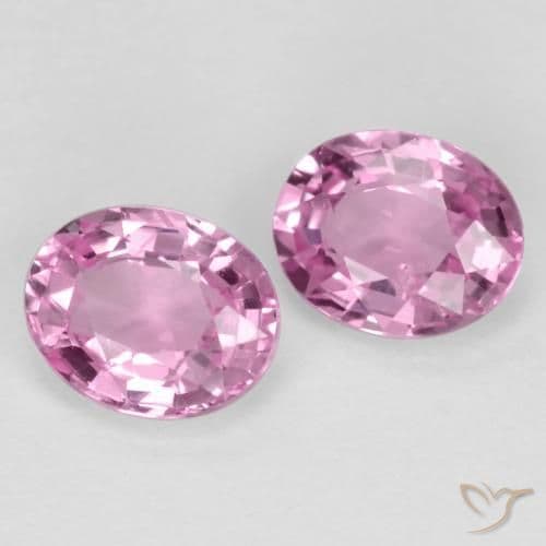 0.85ct Natural Royal Purple Pink Sapphire, Oval Cut, 5x4 mm