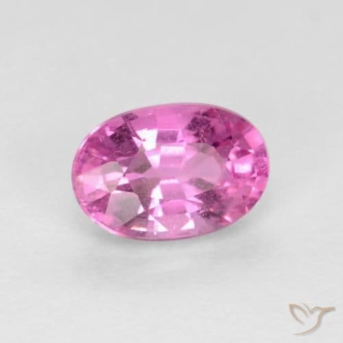 0.62ct Natural Purple-Pink Sapphire, Oval Cut, 5.7x3.9 mm