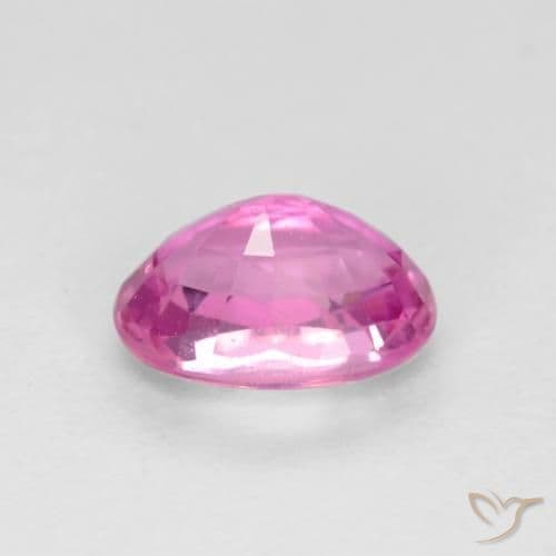 0.62ct Natural Purple-Pink Sapphire, Oval Cut, 5.7x3.9 mm