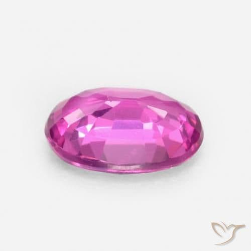 0.40ct Natural Magenta Sapphire, Oval Cut, 5.1x4.1 mm