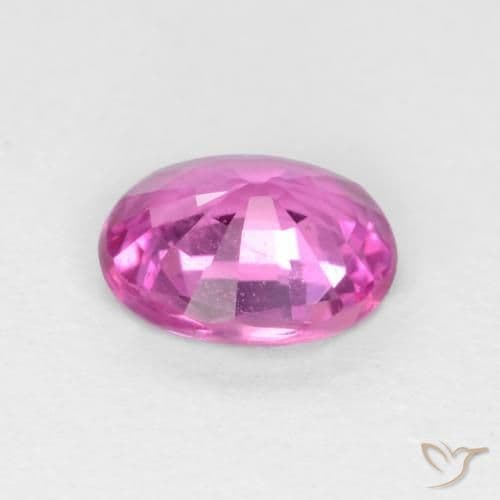 0.49ct Natural Pinkish Purple Sapphire, Oval Cut, 5.4x4.6 mm