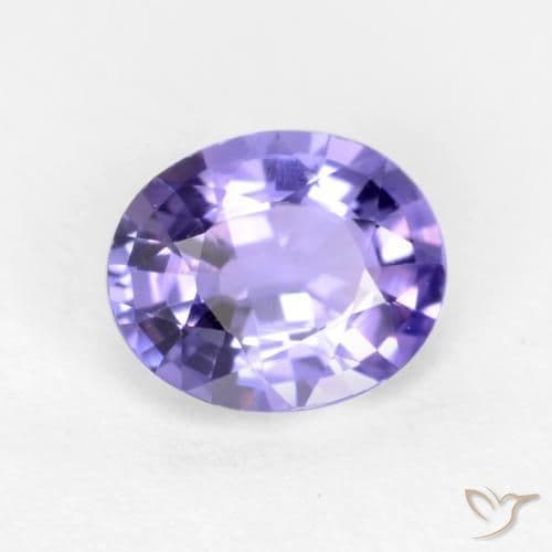 0.56ct Vivid Pink Violet Sapphire, Oval Cut, 5.4x4.4 mm