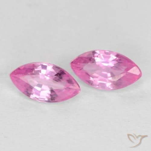 0.46ct Bright Pinkish Purple Sapphire, Marquise, 5.1x2.8 mm