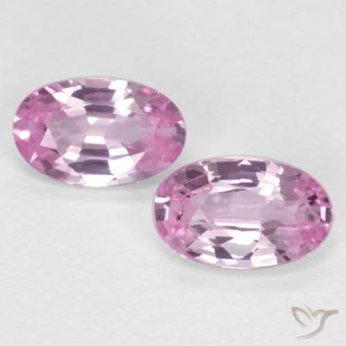 0.54ct Natural Purple-Pink Sapphire, Oval Cut, 4.8x3 mm