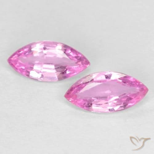1.87ct Natural Pale Purple Sapphire, Marquise, 5.3x2.6 mm