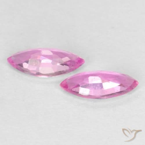 0.35ct Bright Pinkish Purple Sapphire, Marquise, 5.2x2.6 mm