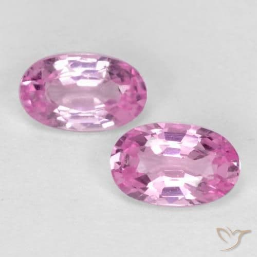0.56ct Natural Medium Purple Sapphire, Oval Cut, 4.9x3.1 mm