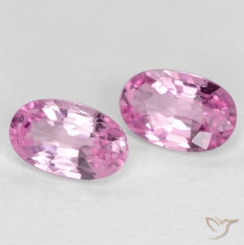 0.56ct Natural Medium Purple Sapphire, Oval Cut, 4.9x3.1 mm