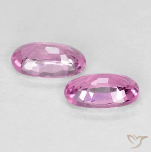 0.56ct Natural Medium Purple Sapphire, Oval Cut, 4.9x3.1 mm