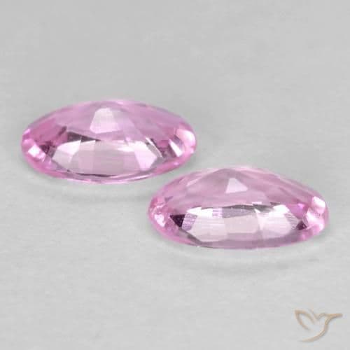 0.51ct Natural Medium Purple Sapphire, Oval Cut, 4.9x3 mm