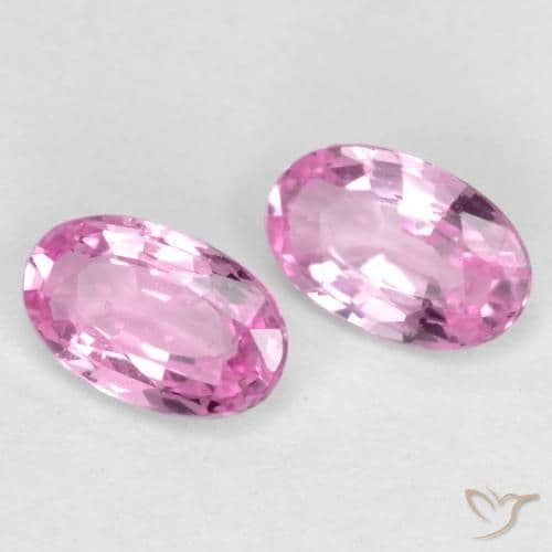 0.57ct Royal Purple Pink Sapphire, Oval Cut, 5x3.1 mm