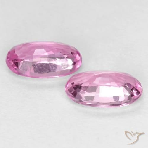 0.57ct Royal Purple Pink Sapphire, Oval Cut, 5x3.1 mm