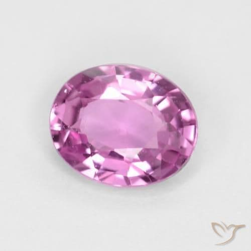 0.41ct Natural Intense Purple Sapphire, Oval Cut, 5.1x4.1 mm