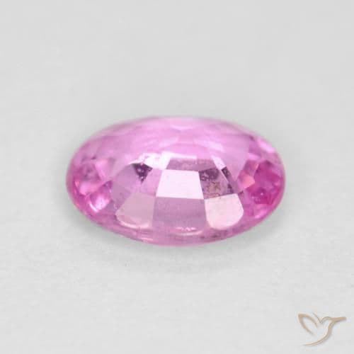0.33ct Natural Medium Purple Sapphire, Oval Cut, 5x4.1 mm