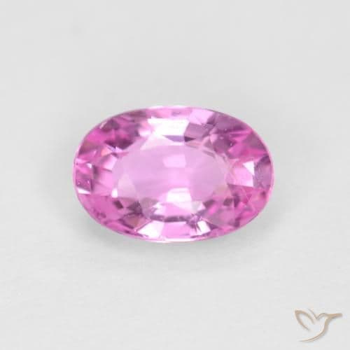 0.37ct Natural Intense Purple Sapphire, Oval Cut, 5.6x4 mm