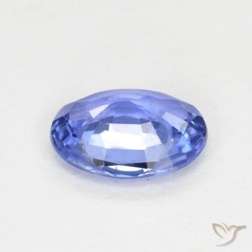 0.48ct Natural Medium Blue Sapphire, Oval Cut, 5.7x4.4 mm