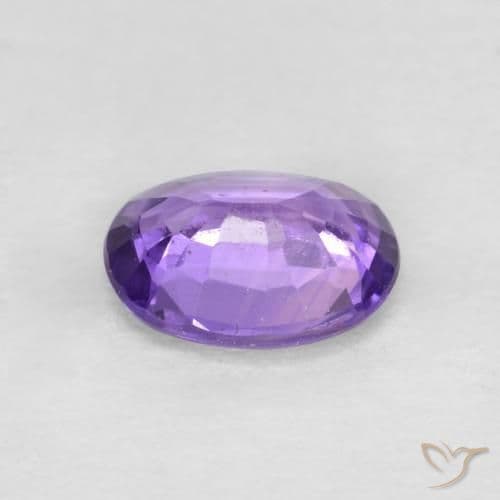 0.40ct Natural Violet Sapphire, Oval Cut, 5.1x4.1 mm