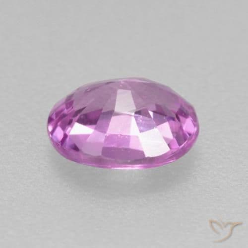 0.45ct Natural Pinkish Purple Sapphire, Oval Cut, 5.1x4.1 mm