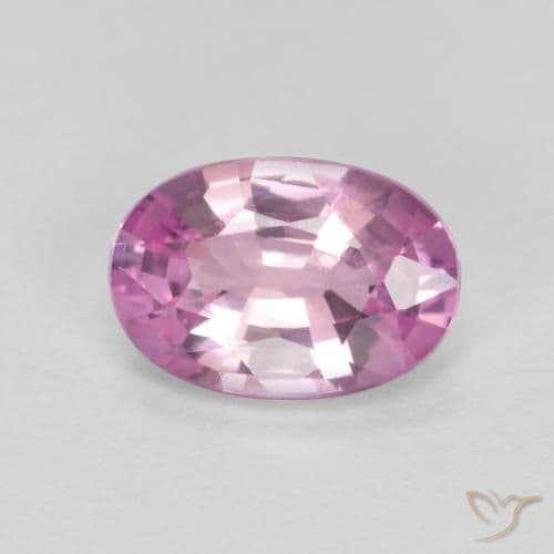0.47ct Natural Pinkish Purple Sapphire, Oval Cut, 5.7x3.7 mm