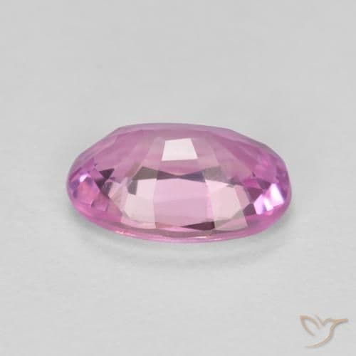 0.43ct Very Light Grape Purple Sapphire, Oval Cut, 5.5x3.8 mm