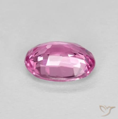 0.39ct Natural Intense Pink Sapphire, Oval Cut, 5x4 mm