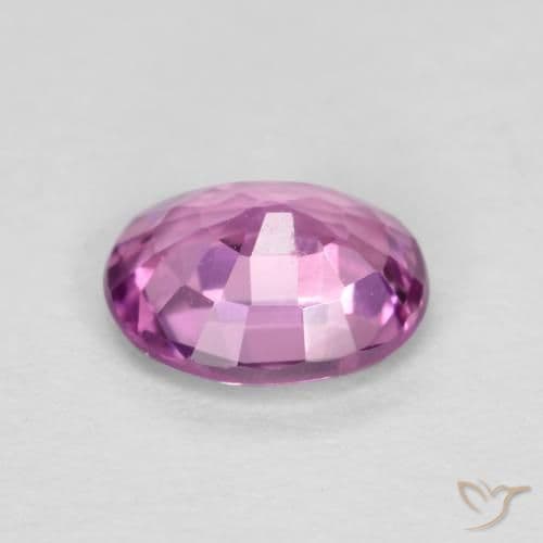 0.43ct Natural Medium Purple Sapphire, Oval Cut, 5x4.1 mm