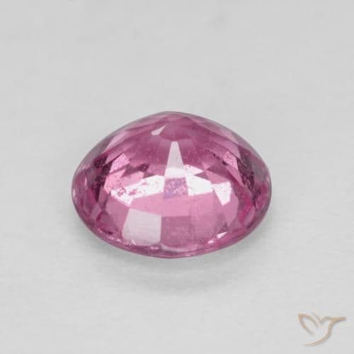 0.55ct Natural Medium Purple Sapphire, Round Cut, 4.88 mm