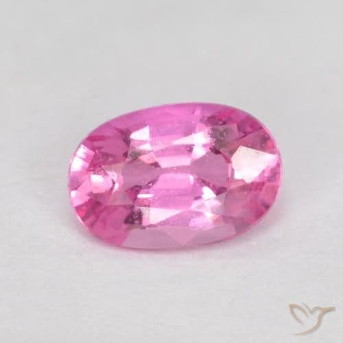0.63ct Natural Medium Purple Sapphire, Oval Cut, 6.2x4.2 mm