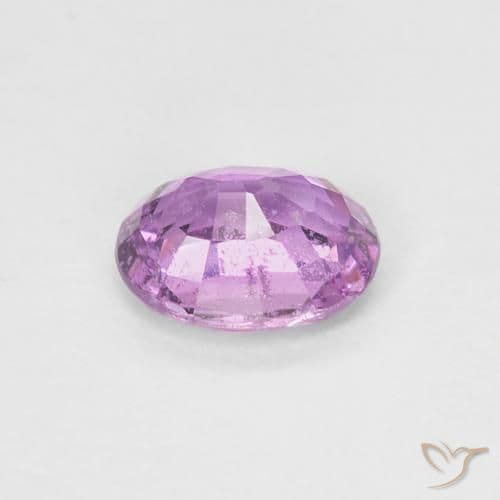 0.74ct Natural Medium Purple Sapphire, Oval Cut, 6x4.9 mm