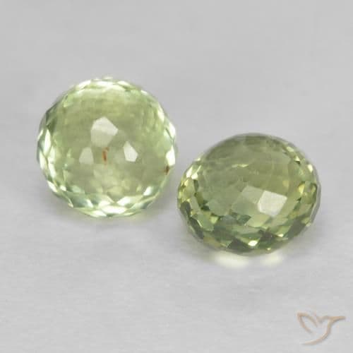 1.06ct Very Light Sage Green Sapphire, Round Cut, 4.01 mm