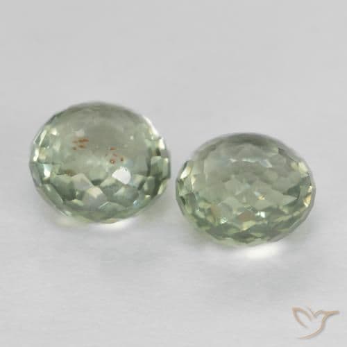 1.15ct Light Forest Green Sapphire, Round Cut, 4.16 mm