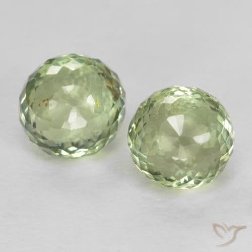 1.09ct Light Forest Green Sapphire, Round Cut, 3.96 mm