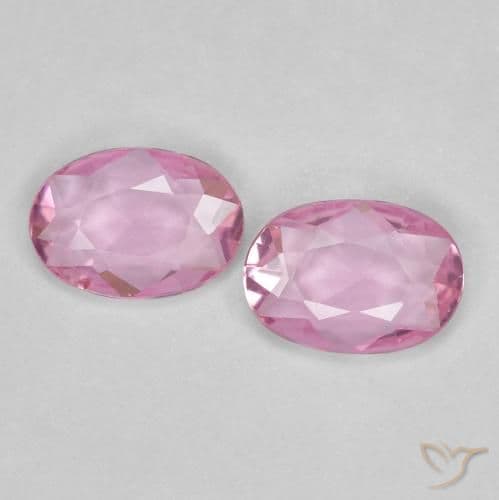 0.41ct Very Light Pink Sapphire, Oval Cut, 5.8x4.3 mm