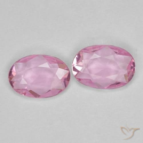 0.73ct Natural Very Light Pink Sapphire, Oval Cut, 6x4.2 mm