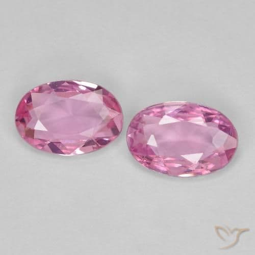 0.74ct Natural Very Light Pink Sapphire, Oval Cut, 5.7x4 mm