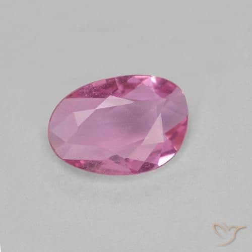 0.58ct Royal Purple Pink Sapphire, Fancy Shape, 6.7x5 mm