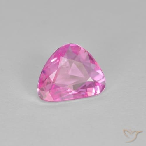 0.81ct Intense Purple Sapphire, Fancy Shape, 7.1x5.8 mm