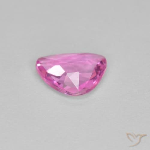 0.81ct Intense Purple Sapphire, Fancy Shape, 7.1x5.8 mm