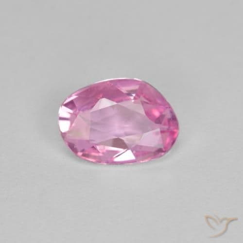 0.58ct Royal Purple Pink Sapphire, Fancy Shape, 6.7x5 mm