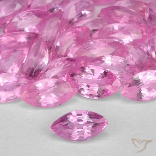 0.12ct Natural Medium Pink Sapphire, Marquise, 4x2.8 mm