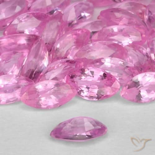 0.12ct Natural Medium Pink Sapphire, Marquise, 4x2.8 mm