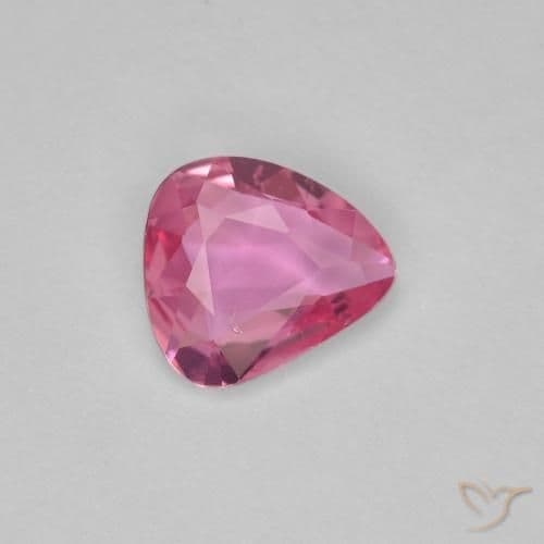 0.77ct Bubblegum Pink Sapphire, Fancy Shape, 6.6x6 mm